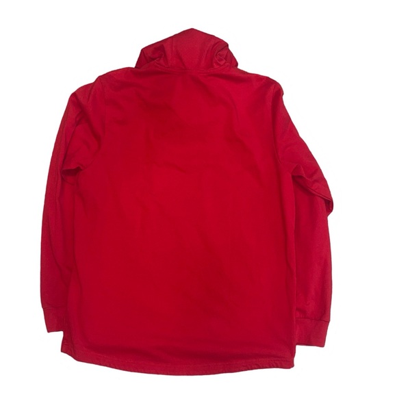 Adidas Hoodie Tee Red Size Large - Picture 4 of 5